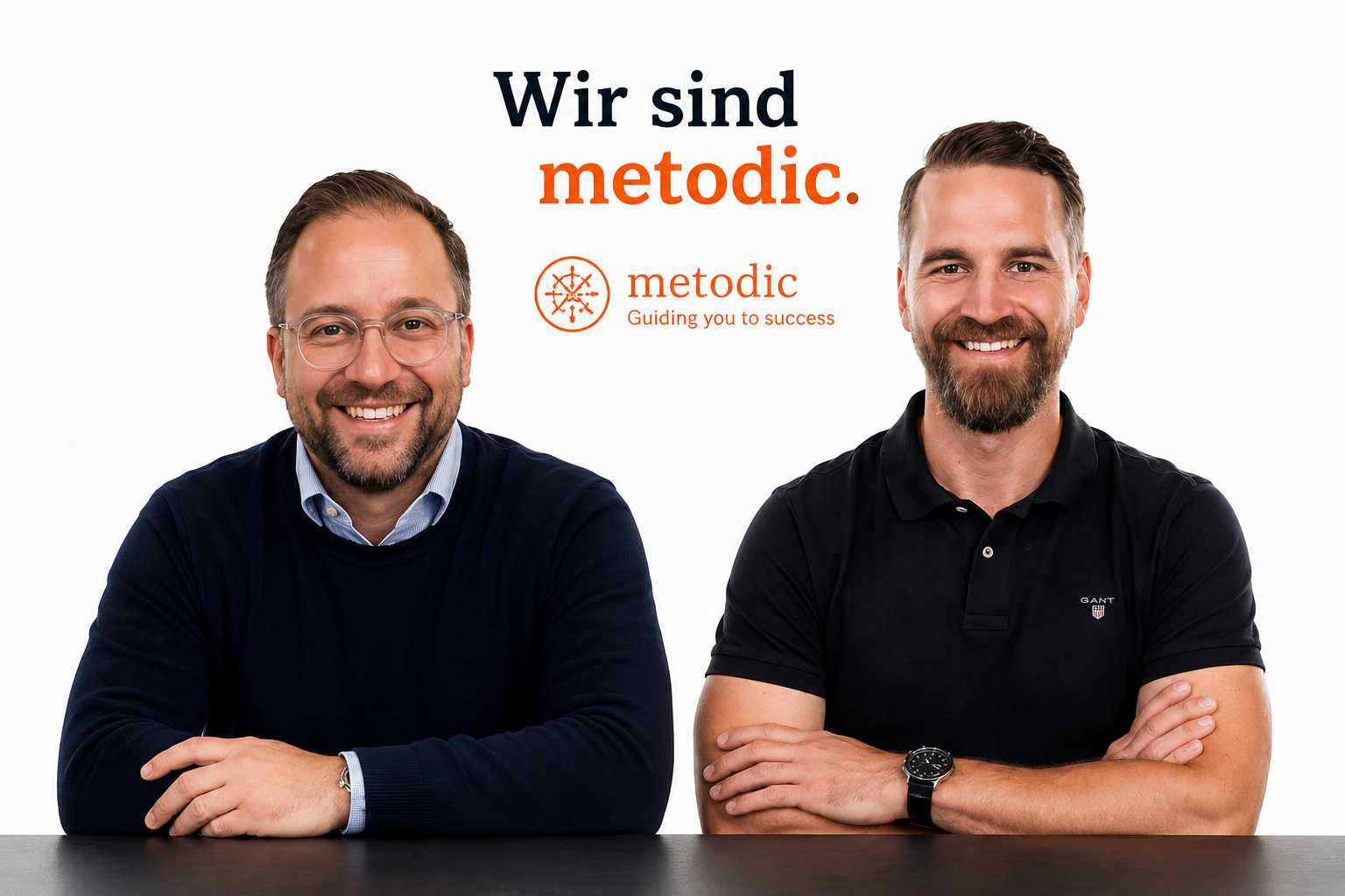 Marcus Schmidt und Dirk Busse, Gründer von metodic